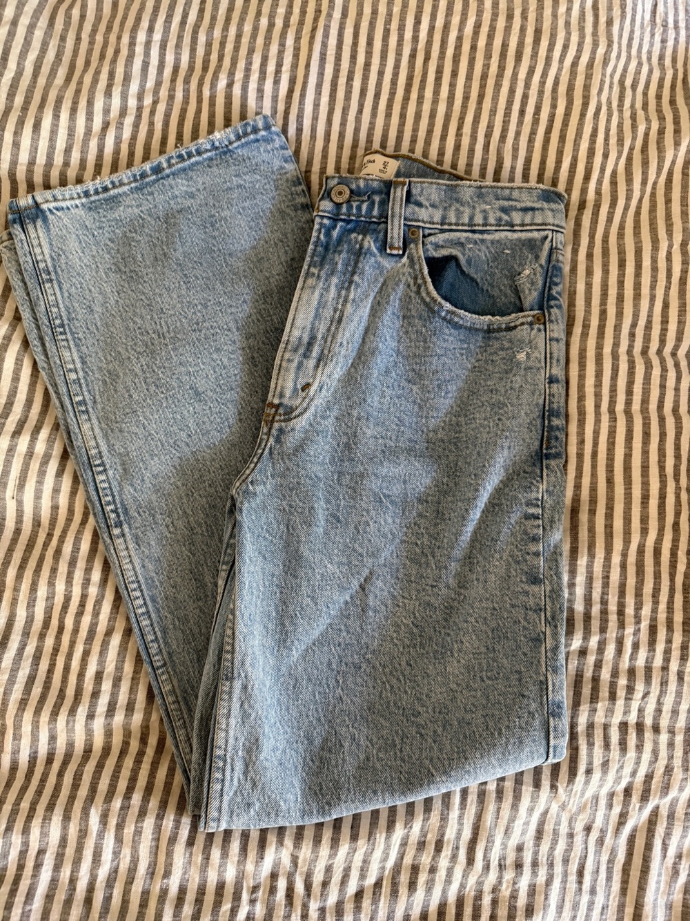 Abercrombie & Fitch Light Blue Jeans